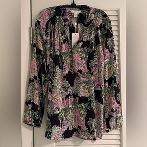 Lilly Pulitzer Elsa silk top